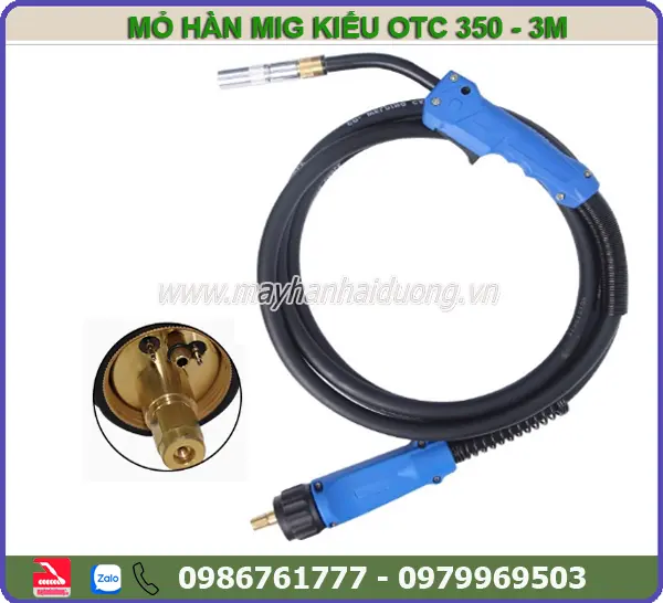 MỎ HÀN MIG KIỂU OTC 350A -3M