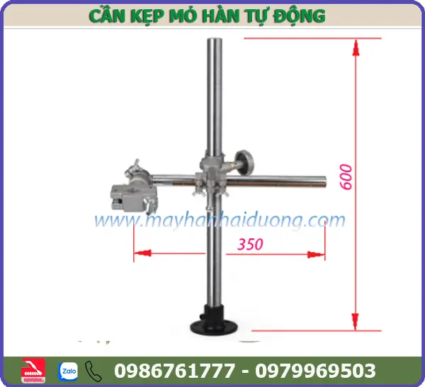 Cần kẹp mỏ hàn tự động