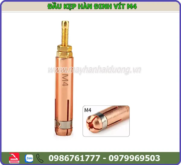 KẸP HÀN ĐINH VÍT M4