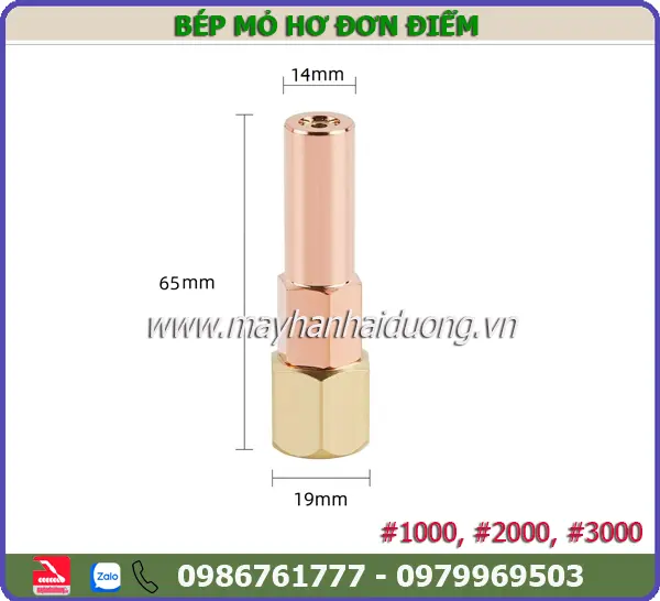 BÉP MỎ HỎA CÔNG ĐƠN ĐIỂM