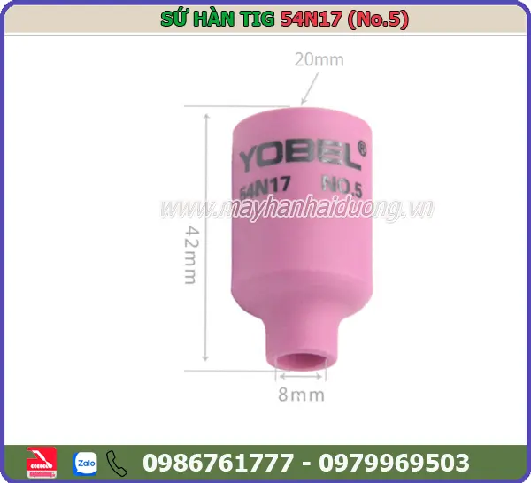 SỨ HÀN TIG 54N17 (#5)