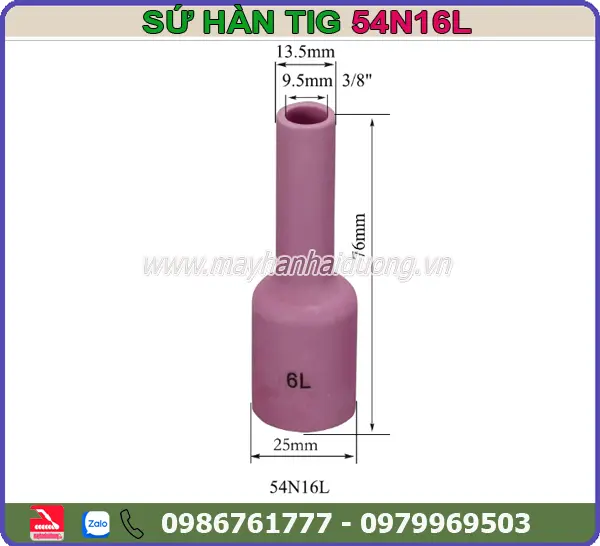 SỨ HÀN TIG 54N16L (#6)