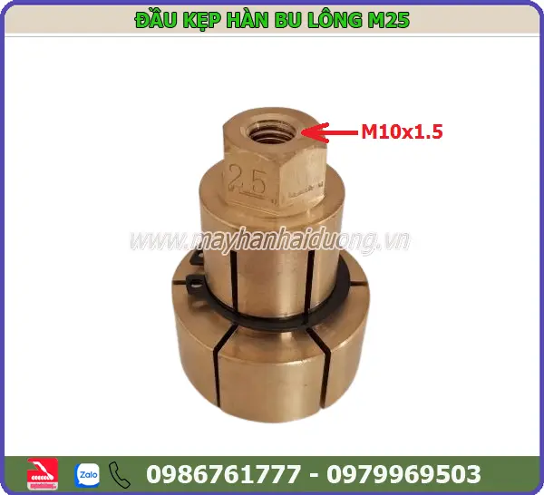 CHỤP KẸP HÀN BU LÔNG M25