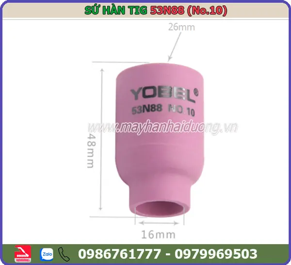 SỨ HÀN TIG 53N88 (#10)