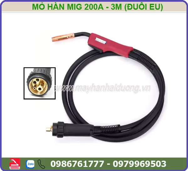 MỎ HÀN MIG B 200A-3M