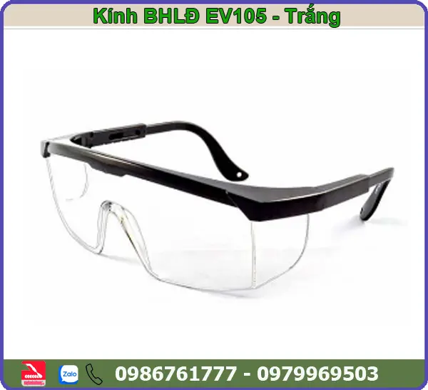 Kính bảo hộ Everest EV105 (Trắng)