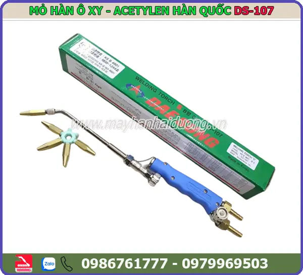 MỎ HÀN Ô XY - ACETYLEN  DS107