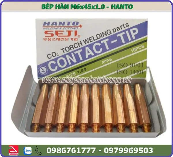 BÉP HÀN MIG M6x45x1.0 HANTO (10C)