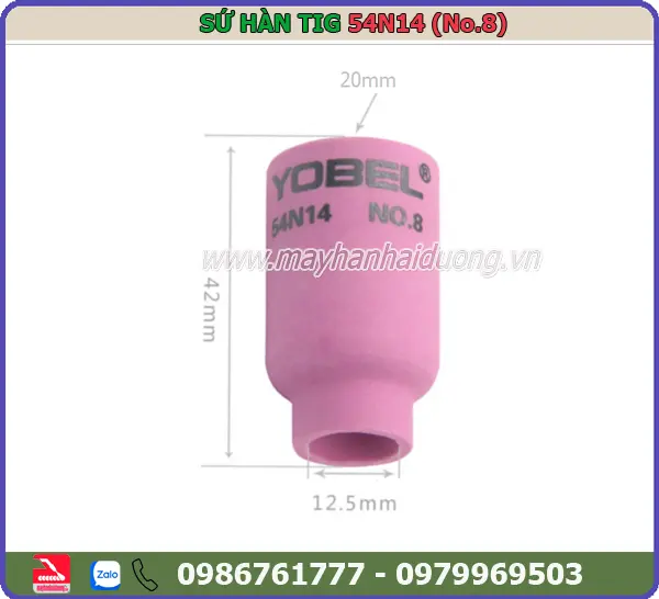 SỨ HÀN TIG 54N14 (#8)