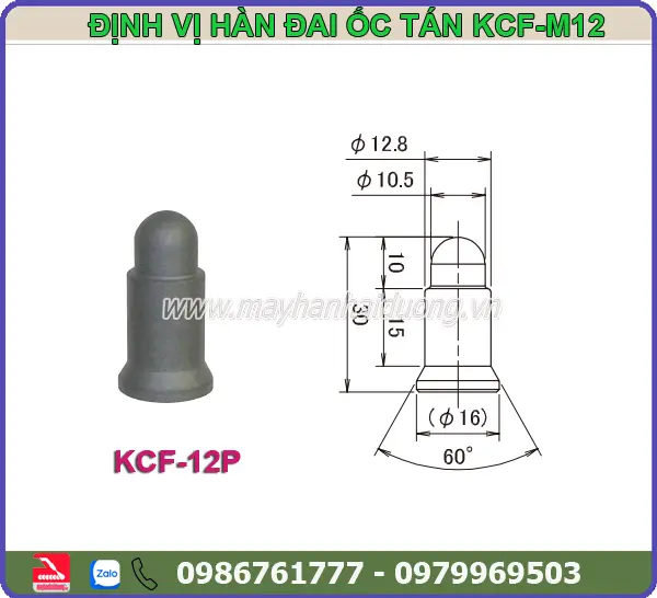 ĐỊNH VỊ HÀN BẤM ĐAI ỐC TÁN KCF-M12