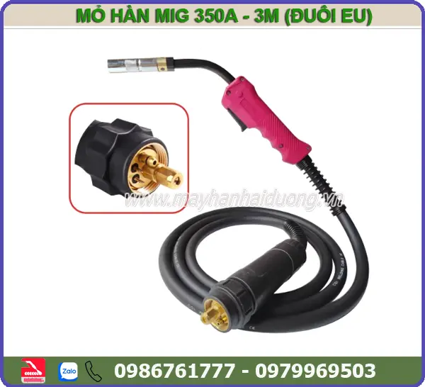 MỎ HÀN MIG B 350A - 3M