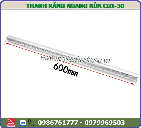 THANH NGANG RÙA CẮT CG1-30