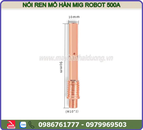 NỐI REN MỎ MIG 500A - ROBOT (L90)