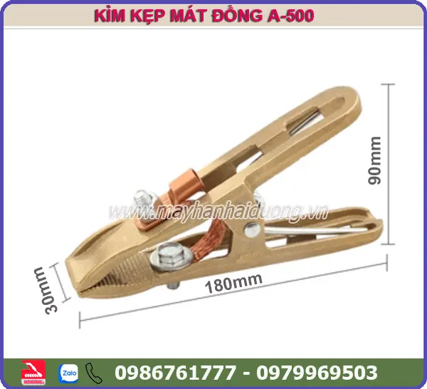 KẸP MÁT BẰNG ĐỒNG A-500